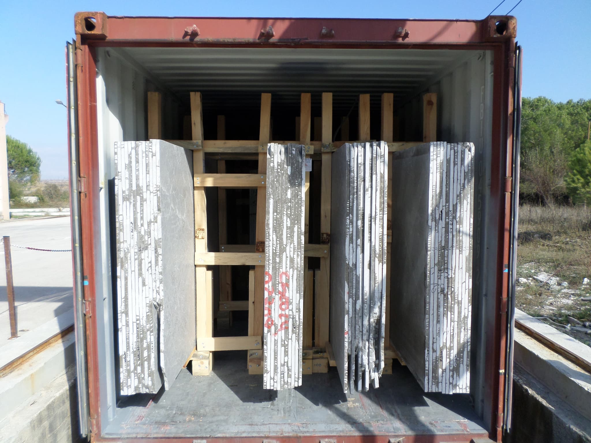 Rain Grey marble slabs — envío de piedra natural turca para Brisbane Rain Grey marble slabs — envío de piedra natural turca para Brisbane